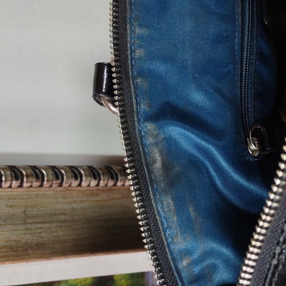 Coach "Madison" Optic Jaquard Satchel/Shoulder Bag - Picture 10 of 13